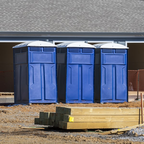 can i customize the exterior of the porta potties with my event logo or branding in University Center Michigan